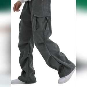 Gray Cargo Pants